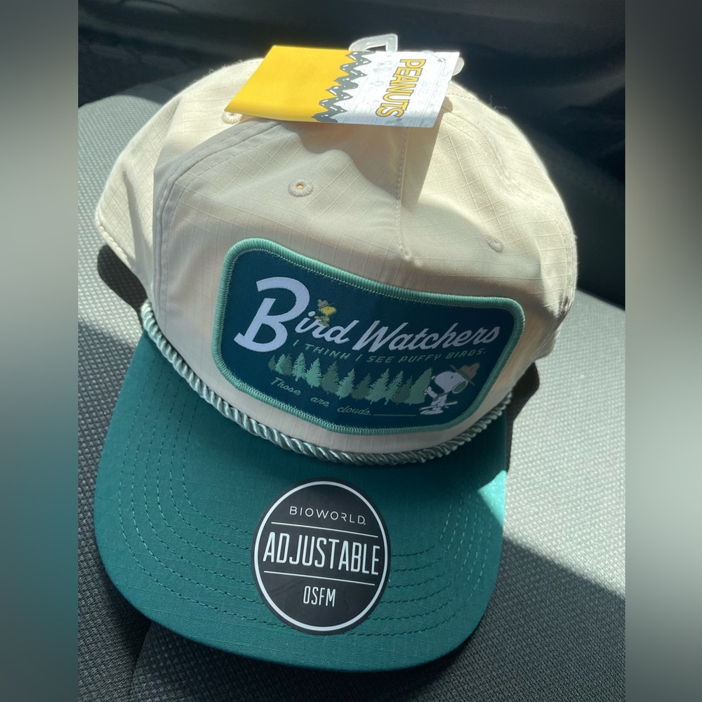 Bird Watchers Peanuts Bioworld Hat
